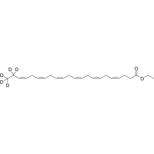 Docosahexaenoic acid ethyl ester-d5-1 (Ethyl docosahexaenoate-d5-1) 159146-01-7